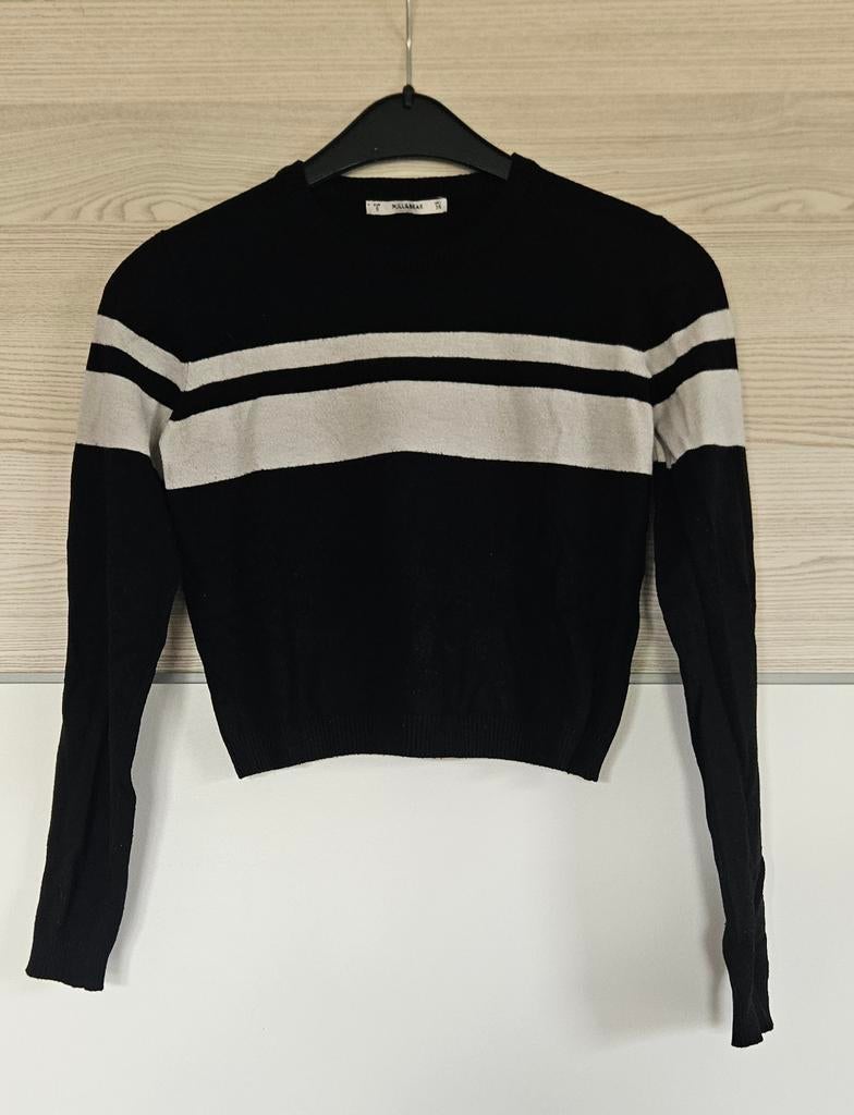 Pull & Bear truitje. Maat S, Zwart, Ophalen of Verzenden, Zo goed als nieuw, Maat 36 (S)