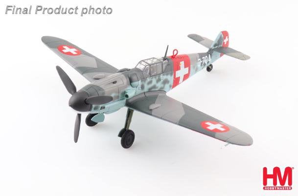 Hobby Master HA8757 | Messerschmitt Bf 109G-6, Ophalen, Schaalmodel, Nieuw, Pilot Station