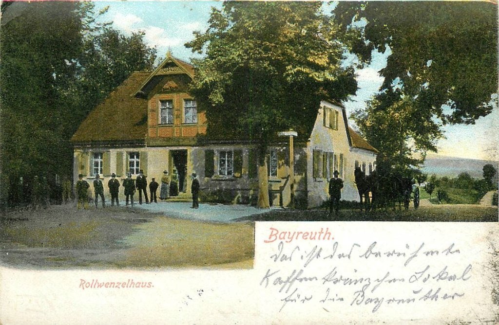 379-073-027 Bayreuth Rollwenzelhaus, Ophalen of Verzenden, Voor 1920, Duitsland