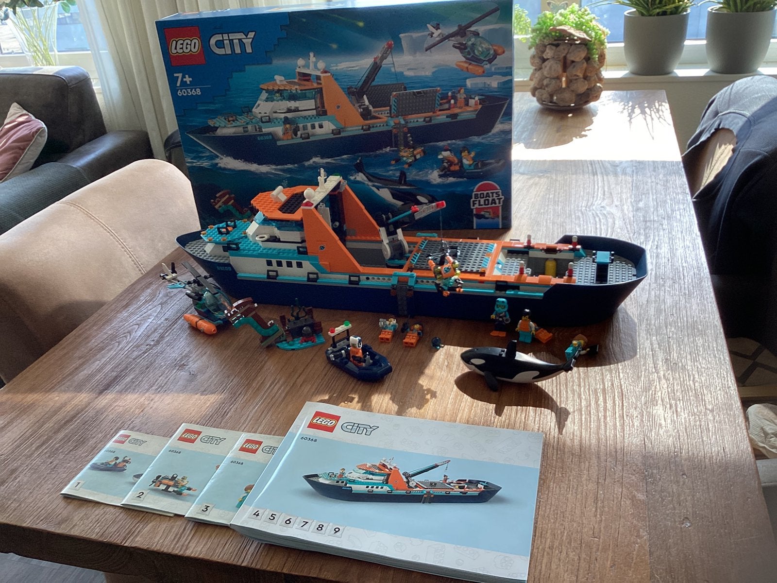 LEGO City Poolonderzoeksschip - 60368., City, Lego, Ophalen of Verzenden, Zo goed als nieuw