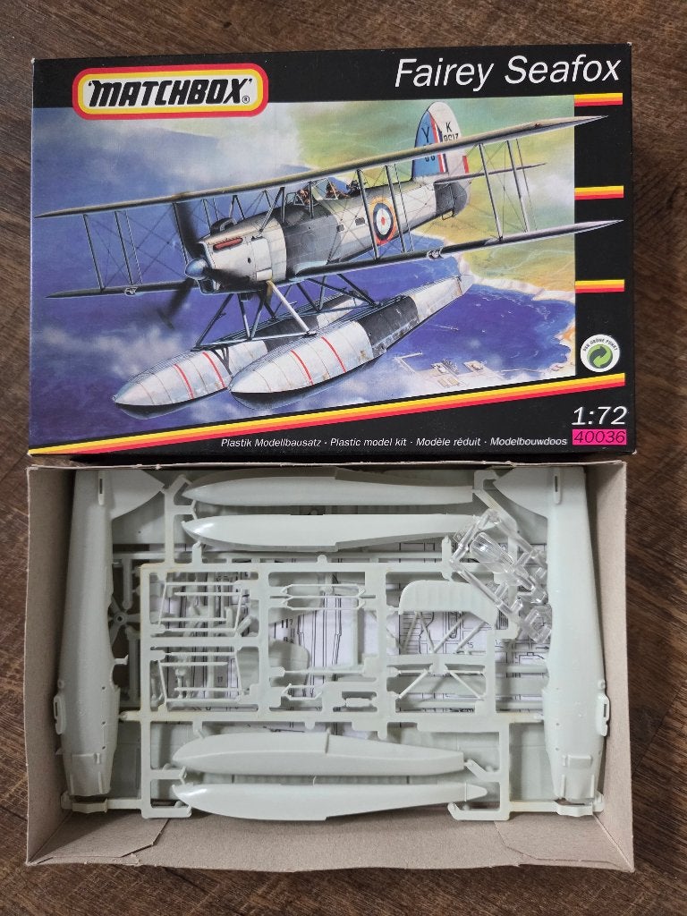 Fairy Seafox, Walrus, Gloster Javalin, Hobby en Vrije tijd, Modelbouw | Vliegtuigen en Helikopters, Overige merken, 1:72 tot 1:144
