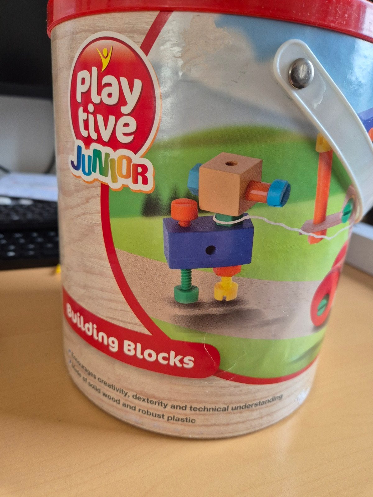 Playtive Junior Constructieblokken - 135 delig, Ophalen of Verzenden, Gebruikt, Overige merken