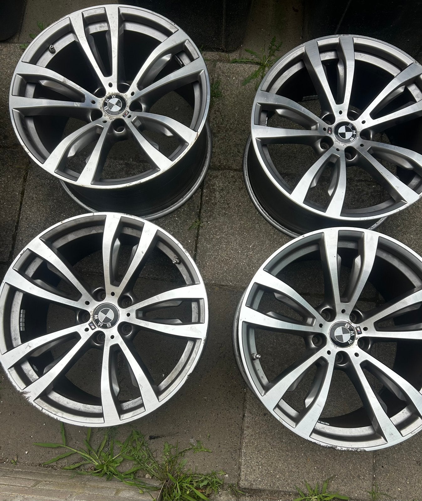 Bmw X5/6 20inch Org M velgen.Continetal en hankookset 22inch, Auto-onderdelen, Banden en Velgen, Ophalen, Overige maten, Zomerbanden