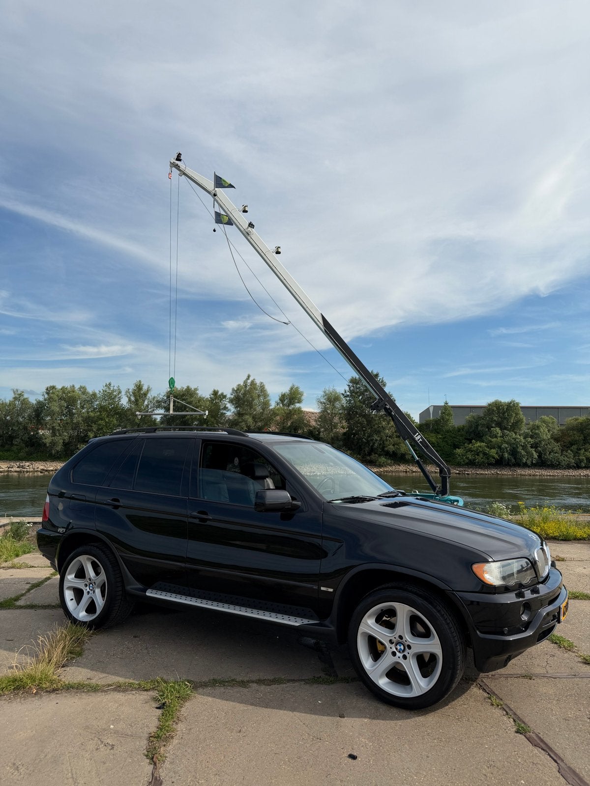 BMW X5 E53 4.4 I AUT 2002 Zwart | 20” 4.6is velgen