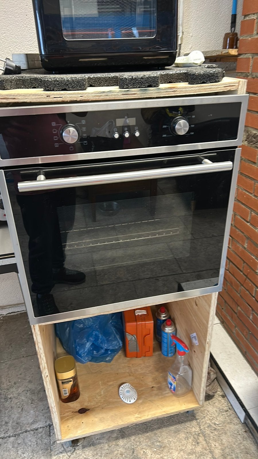 Mooie goede oven, Witgoed en Apparatuur, Ovens, Ophalen, Zo goed als nieuw, Minder dan 45 cm