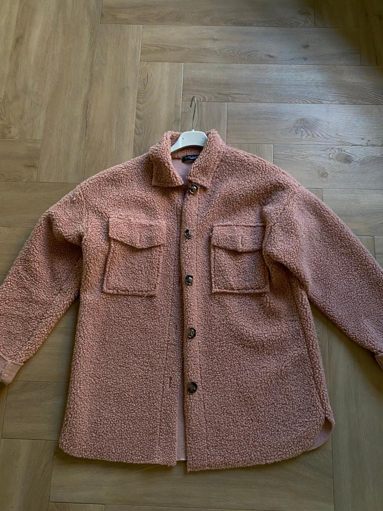 Leuk roze wollen jasje., Ophalen of Verzenden, Zo goed als nieuw, Overige maten, Roze