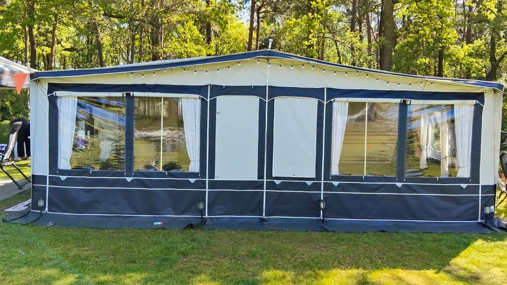 Hypercamp Casa Grande 300 te koop alles compleet!, Caravans en Kamperen, Tenten, Ophalen of Verzenden, Gebruikt