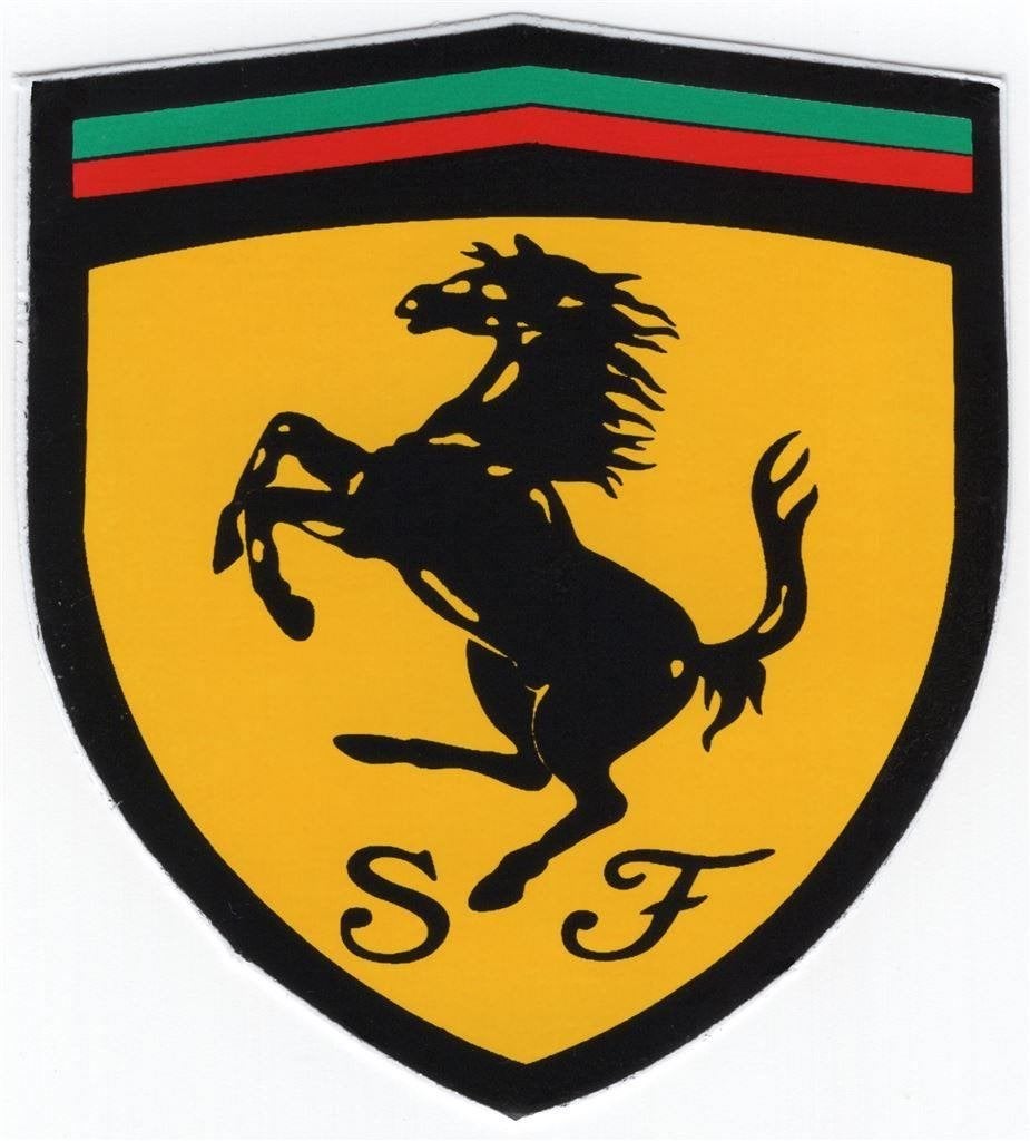 Ferrari sticker #18, Verzenden