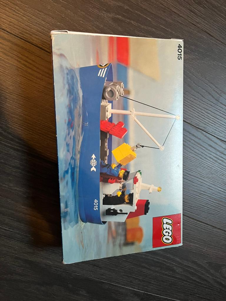 Lego legoland 4015 boot vrachtschip, Compleet, Lego, Ophalen of Verzenden, Zo goed als nieuw