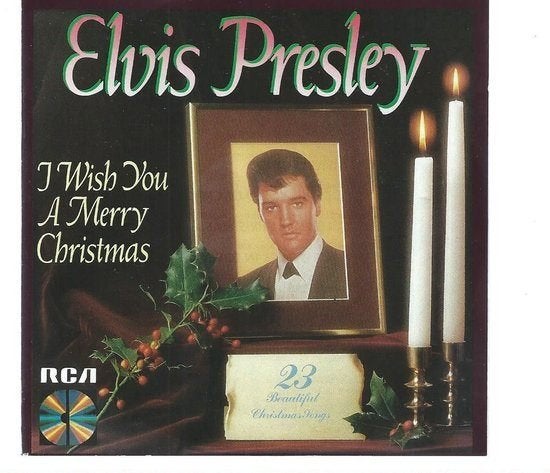 ELVIS PRESLEY - Wish You A Merry Christmas, Ophalen of Verzenden, Zo goed als nieuw, Kerst, Album