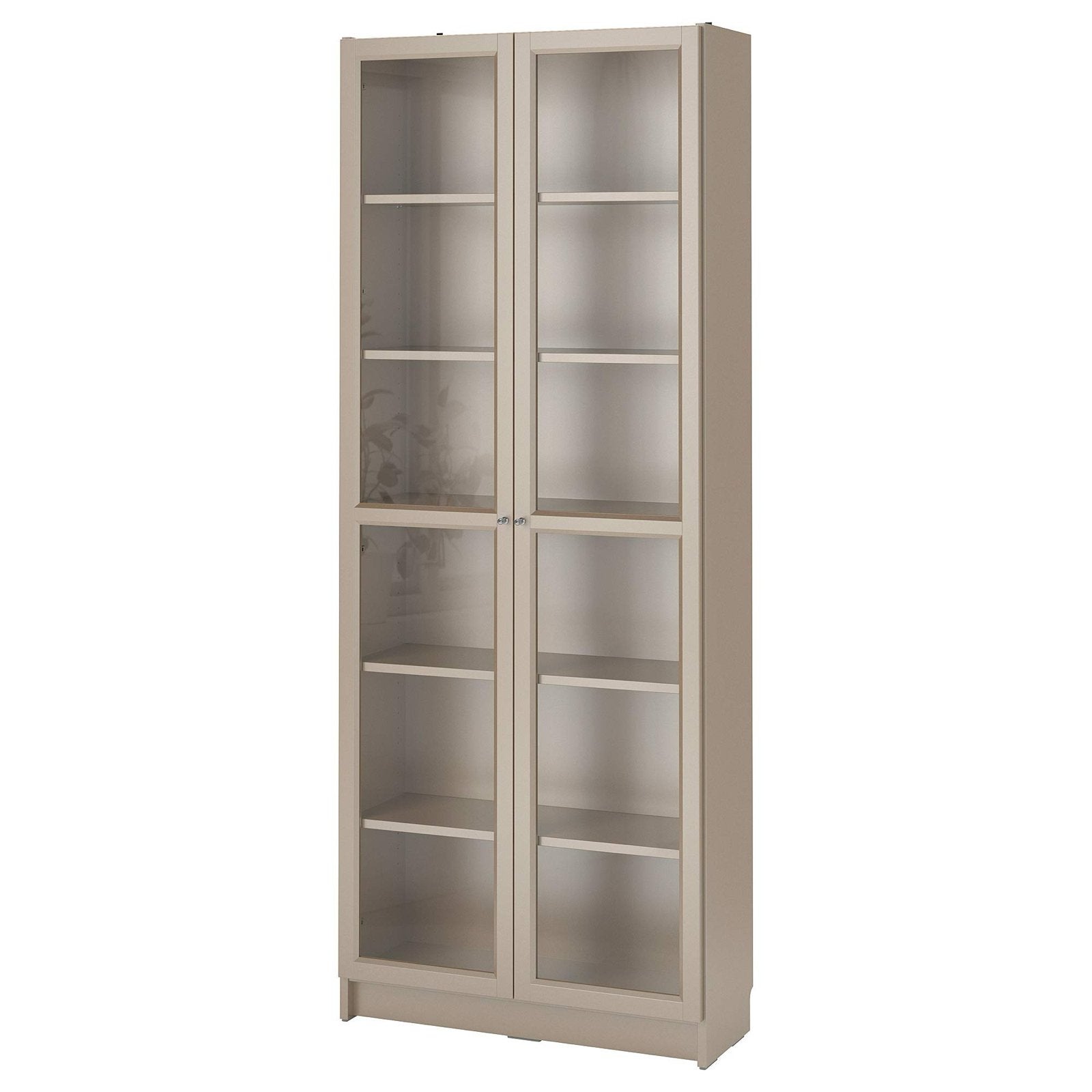 Billy boekenkast met glazen deuren, Huis en Inrichting, Kasten | Boekenkasten, Ophalen, 200 cm of meer, 50 tot 100 cm, Zo goed als nieuw