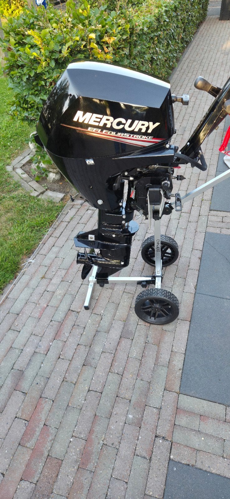 Mercury 15 PK EFI FourStroke buitenboordmotor kortstaart, Ophalen, Zo goed als nieuw