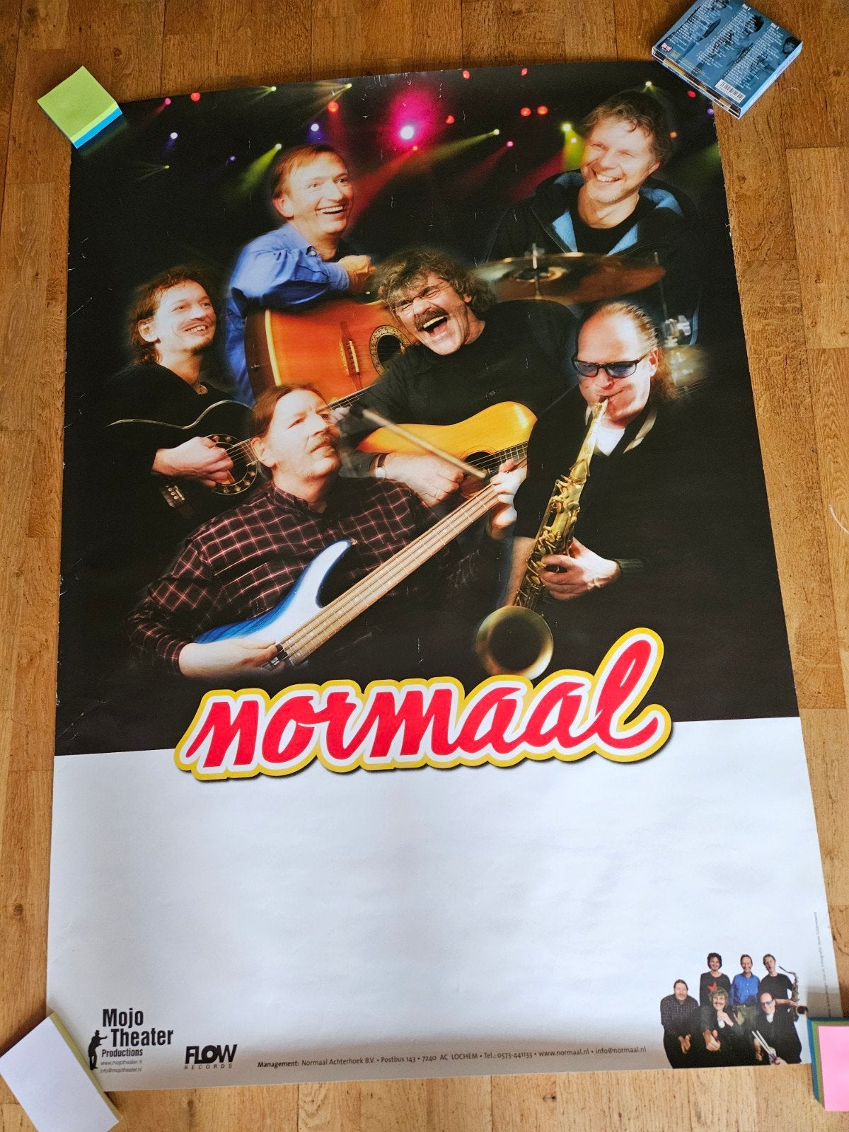 Normaal Band Poster - Uniek Muziek Item, Ophalen of Verzenden, Gebruikt, Muziek