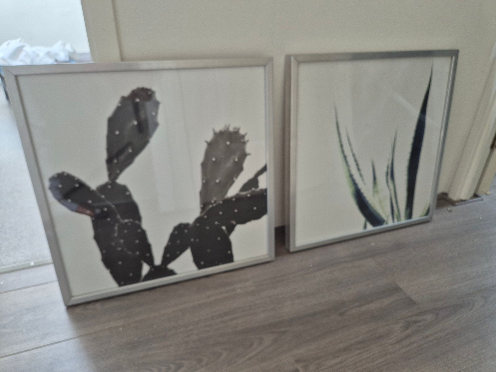 Ribba wissellijsten Ikea 50 x 50 zilver, Ophalen, Gebruikt