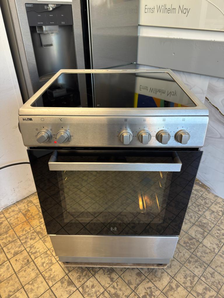 Etna RvS inductie fornuis 60x90 cm - 2 fasen, Witgoed en Apparatuur, Fornuizen, 60 cm of meer, Ophalen of Verzenden, Zo goed als nieuw