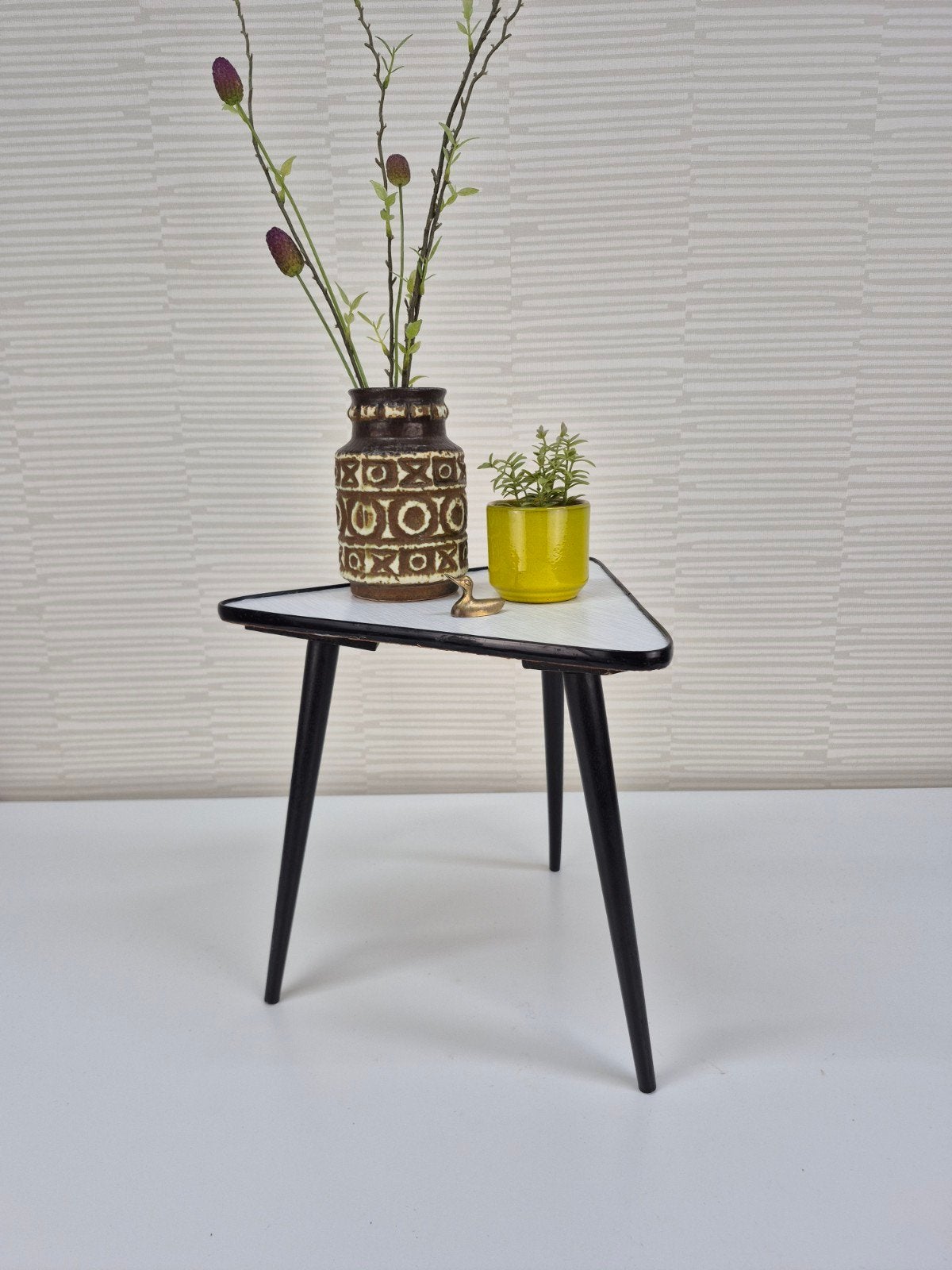 Vintage plantentafel driehoek, jaren 60, 70., Ophalen of Verzenden, ., ., .