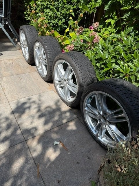 Banen en velgen 18 inch, Ophalen, 18 inch, Gebruikt, Velg(en)