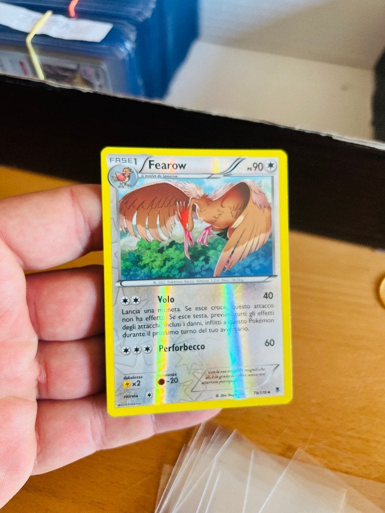 Fearow 79/119 Reverse Holo Phantom Forces Pokemon, Verzenden, Zo goed als nieuw, Losse kaart, Foil
