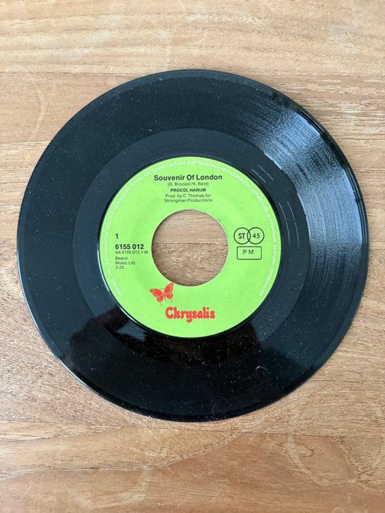 Procol Harum - Souvenir Of London  - 7 inch single 027, Cd's en Dvd's, Gebruikt, 7 inch, Ophalen of Verzenden, Pop