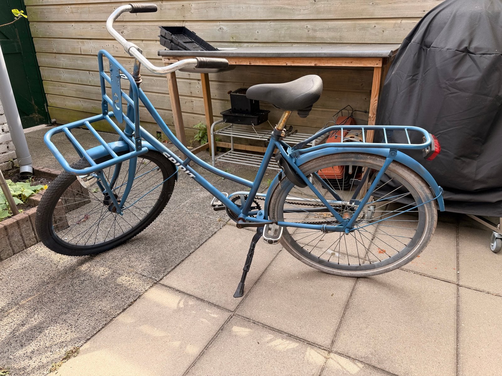 Spirit Cargo Transportfiets Dames fiets 26 inch, frame 45 cm, Fietsen en Brommers, Fietsen | Dames | Damesfietsen, Gebruikt, Overige merken
