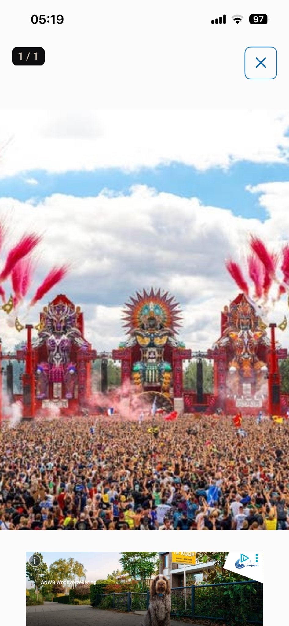 Defqon vrijdag ticket, Tickets en Kaartjes, Evenementen en Festivals, Eén persoon