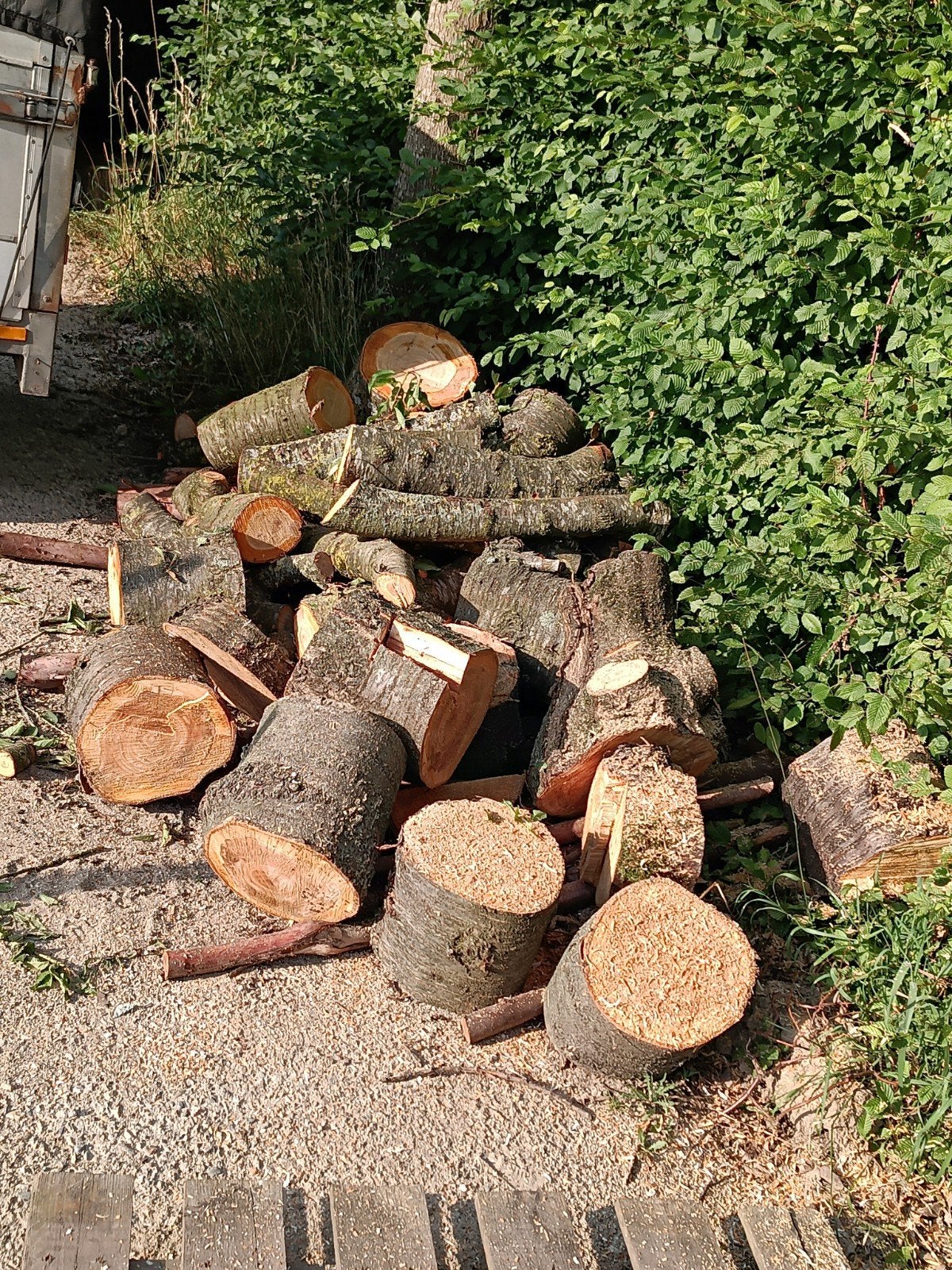 Brandhout gemengd ca 6 kb, 3 tot 6 m³, Ophalen