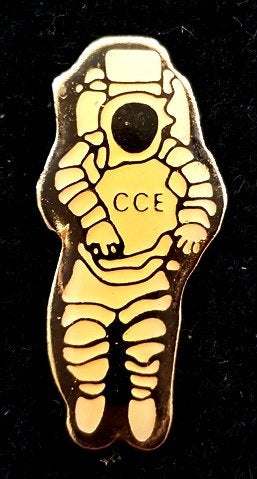 Astronaut pin- klein, Verzenden, Nieuw, Transport, Speldje of Pin