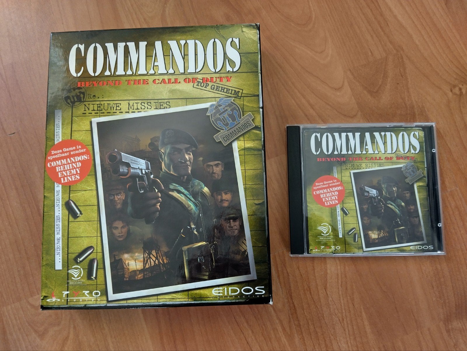 Commandos: Beyond the call of duty ( Big Box!), Spelcomputers en Games, Games | Pc, Avontuur en Actie, Gebruikt, Vanaf 18 jaar