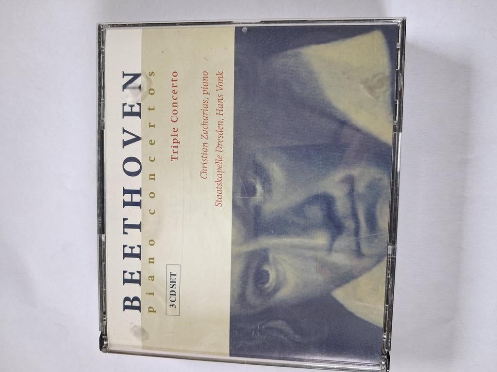 Beethoven Piano Concertos & Triple Concerto 3CD Set, Gebruikt, Boxset, Ophalen of Verzenden, Romantiek