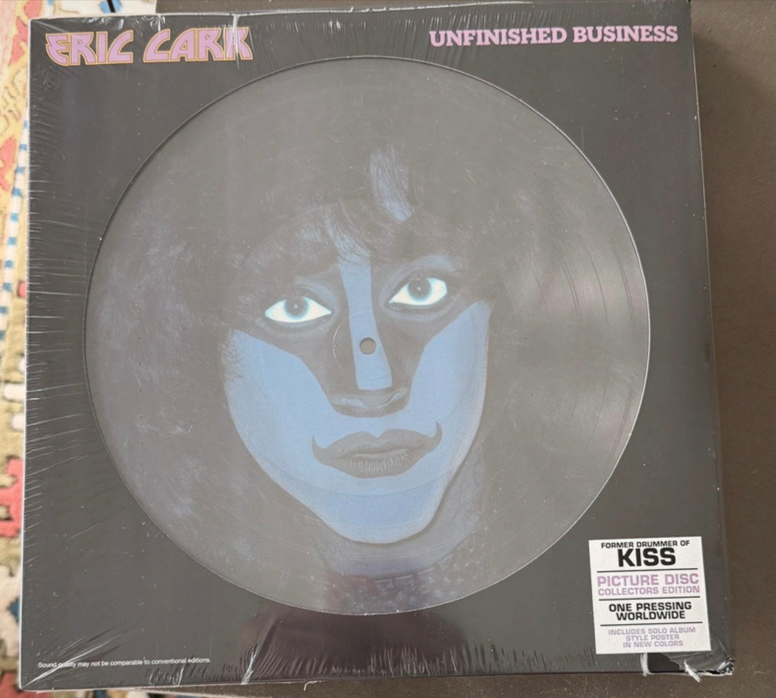 Eric Carr - Unfinished Business - Picture Disc Vinyl, Cd's en Dvd's, Vinyl | Rock, LP, Hard Rock, Geseald, Ophalen of Verzenden
