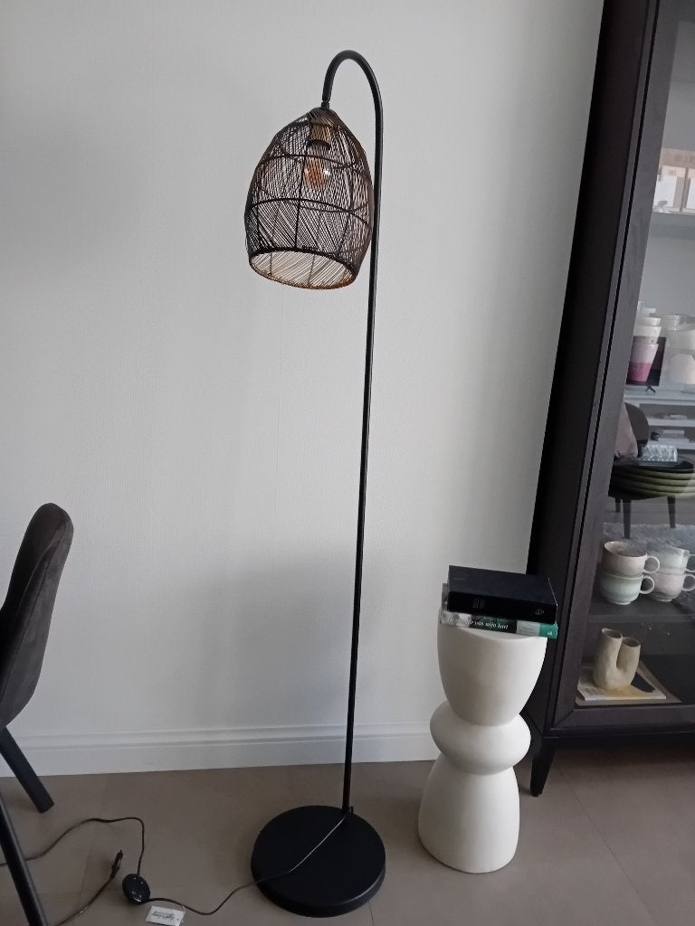 Vloerlamp, Ophalen, Zo goed sls nieuw, E27 (groot), Zo goed als nieuw