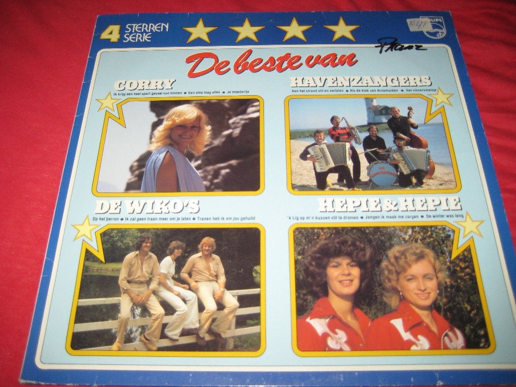 LP, De Beste van Corry, Havenzangers,De Wilko`s,Hepie + Hepi, Ophalen of Verzenden, Zo goed als nieuw, LP