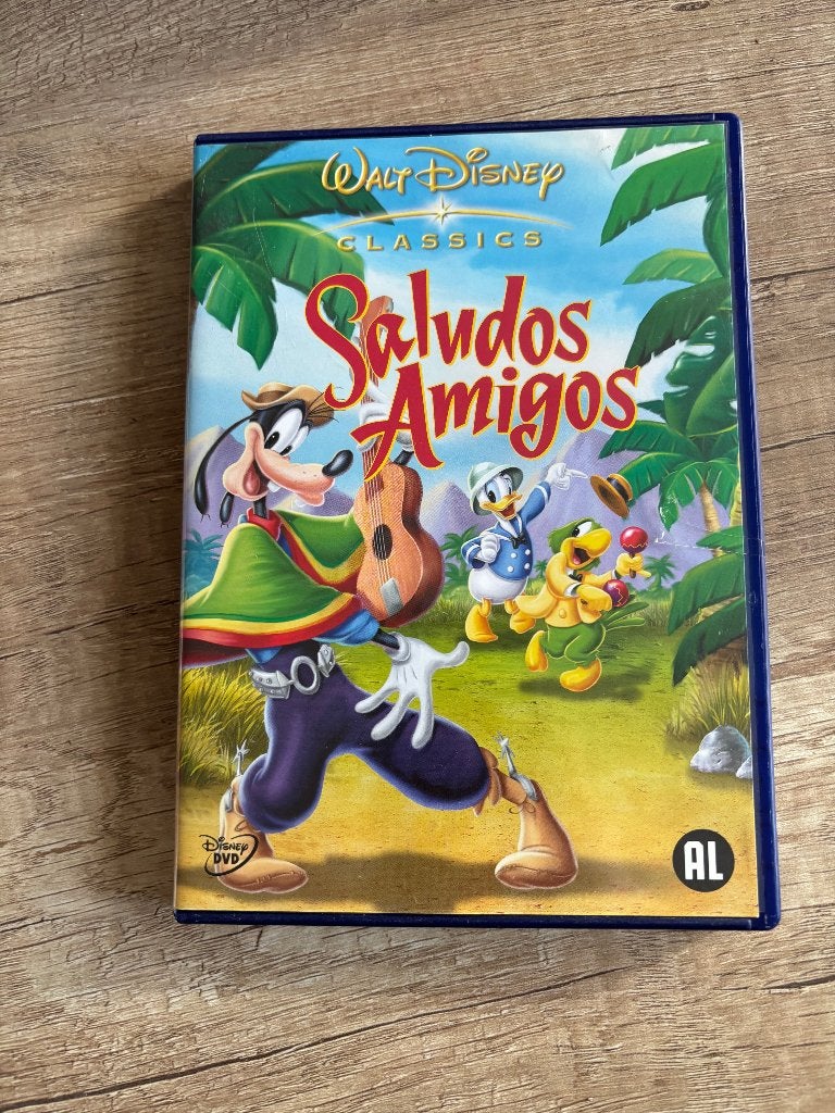 disney dvd saludos amigos, Cd's en Dvd's, Europees, Tekenfilm, Alle leeftijden, Ophalen of Verzenden