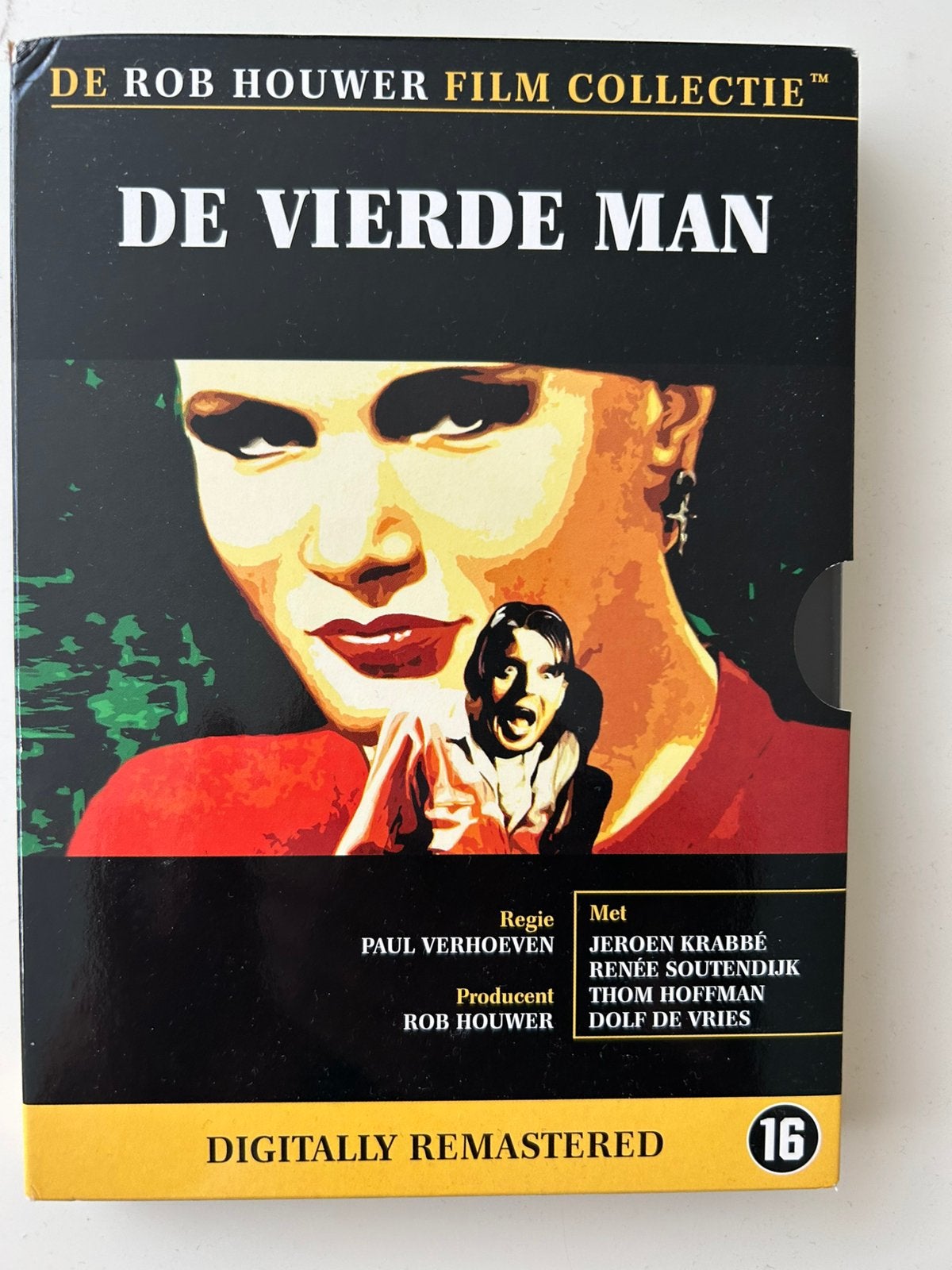 -De Vierde Man- regie Paul Verhoeven, Cd's en Dvd's, Dvd's | Nederlandstalig, Vanaf 16 jaar, Ophalen of Verzenden, Zo goed als nieuw