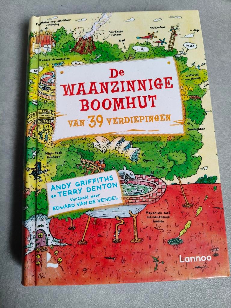De waanzinnige boomhut van 39 verdiepingen, deel 3, Gelezen, Fictie algemeen, Andy Griffiths en Terry Denton, Ophalen of Verzenden