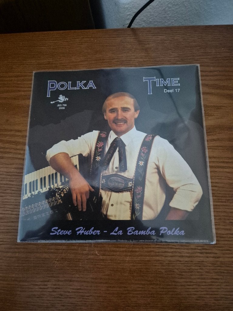 Steve Huber polka  Time deel 17, Ophalen of Verzenden, Zo goed als nieuw, 7 inch, Levenslied of Smartlap