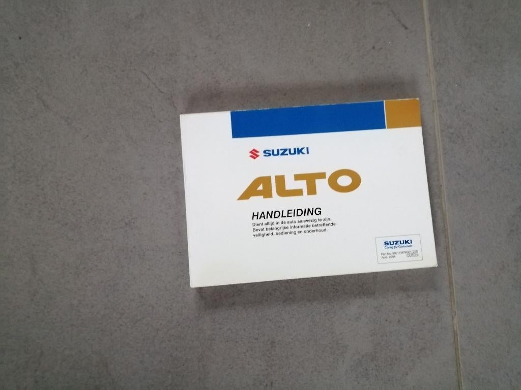 Gebruikershandleiding voor SUZUKI ALTO  2004/2009, Auto diversen, Handleidingen en Instructieboekjes, Ophalen of Verzenden