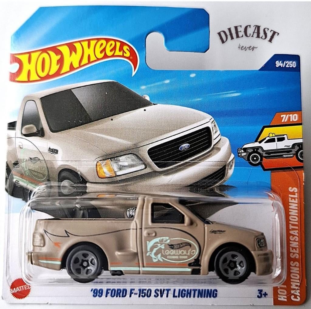 Hot Wheels '99 Ford F-150 SVT Lightning, Ophalen, Nieuw, Auto