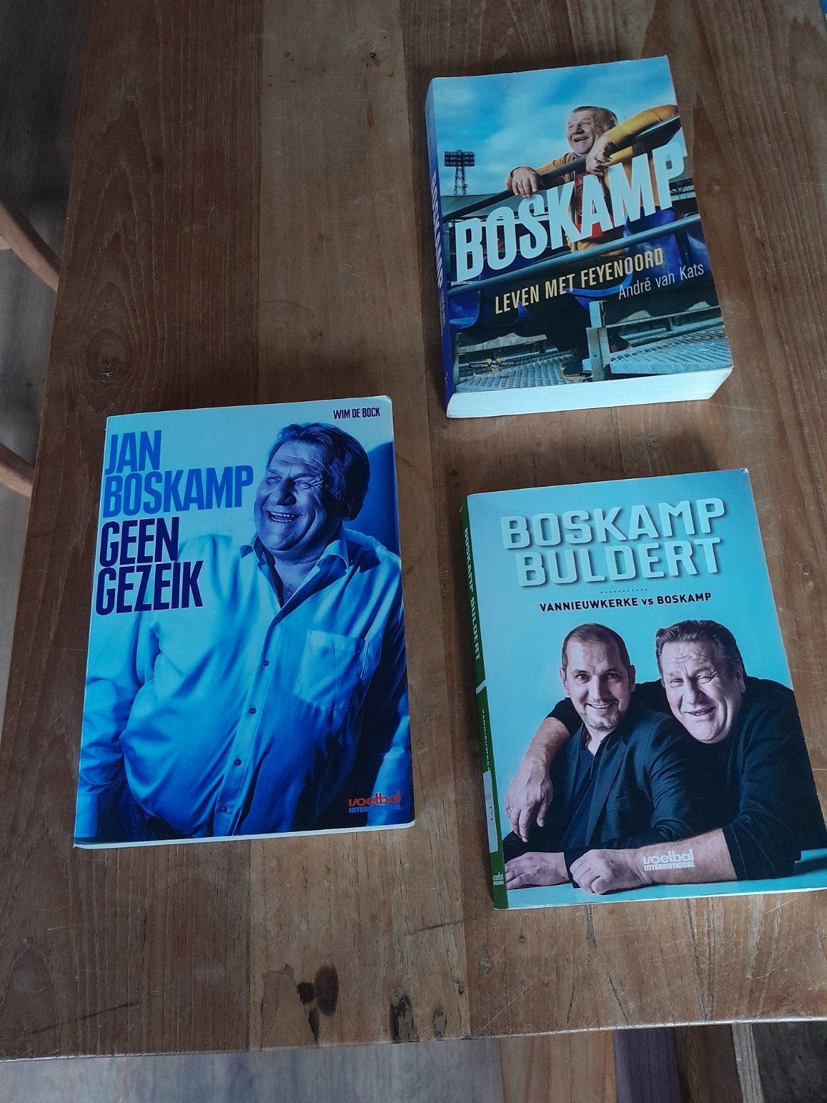Jan Boskamp Boeken:, Ophalen, Gelezen, Wim de Bock, André van Kats, Balsport