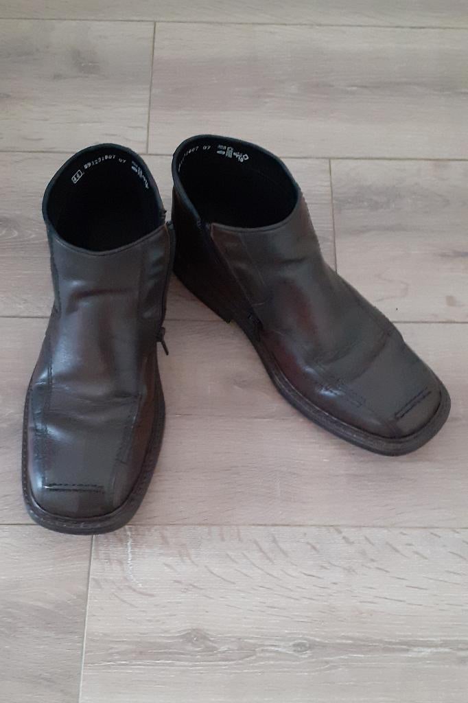 Rieker enkellaars halfhoge boots mt 44 mannen, Kleding | Heren, Schoenen, Bruin, Verzenden, Boots, Zo goed als nieuw