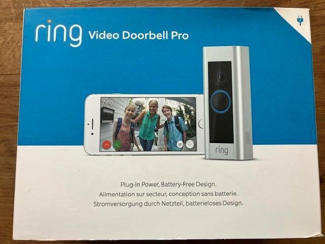Ring Video Doorbell Pro, Huis en Inrichting, Deurbellen, Ophalen of Verzenden, Bewegingsdetectiesensor, Nieuw, Bedraad
