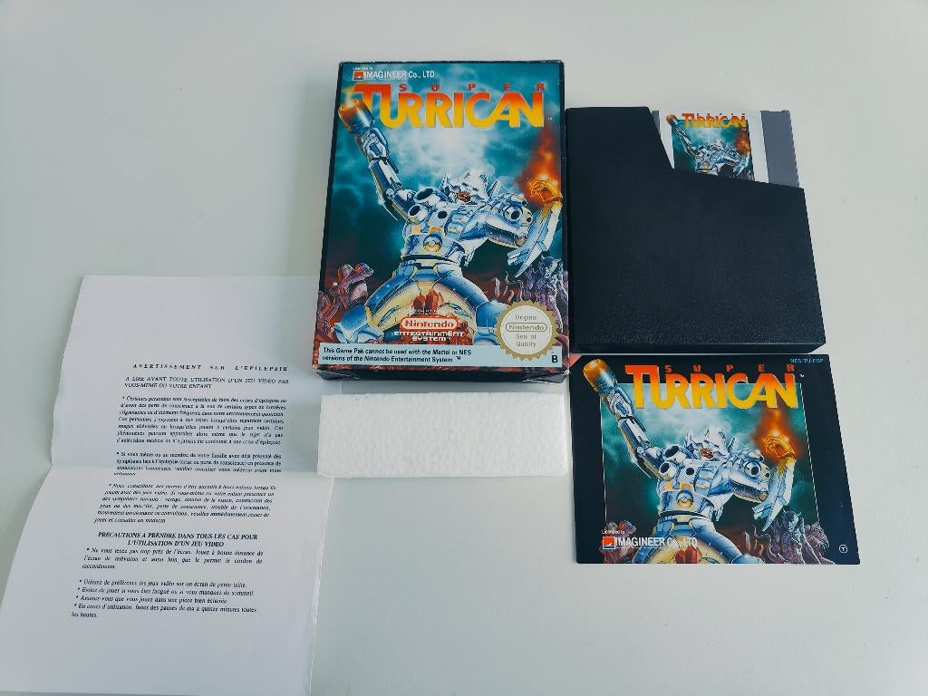 Super Turrican Nintendo NES Compleet PAL B, Spelcomputers en Games, Games | Nintendo Super NES, Nintendo, Nintendo, 1 speler, Ophalen of Verzenden