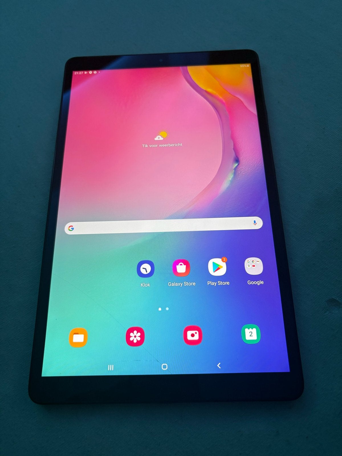 Samsung Galaxy Tab A (SM-T510) 32GB - Barst in scherm, 10 inch, Gebruikt, 32 GB, Ophalen of Verzenden