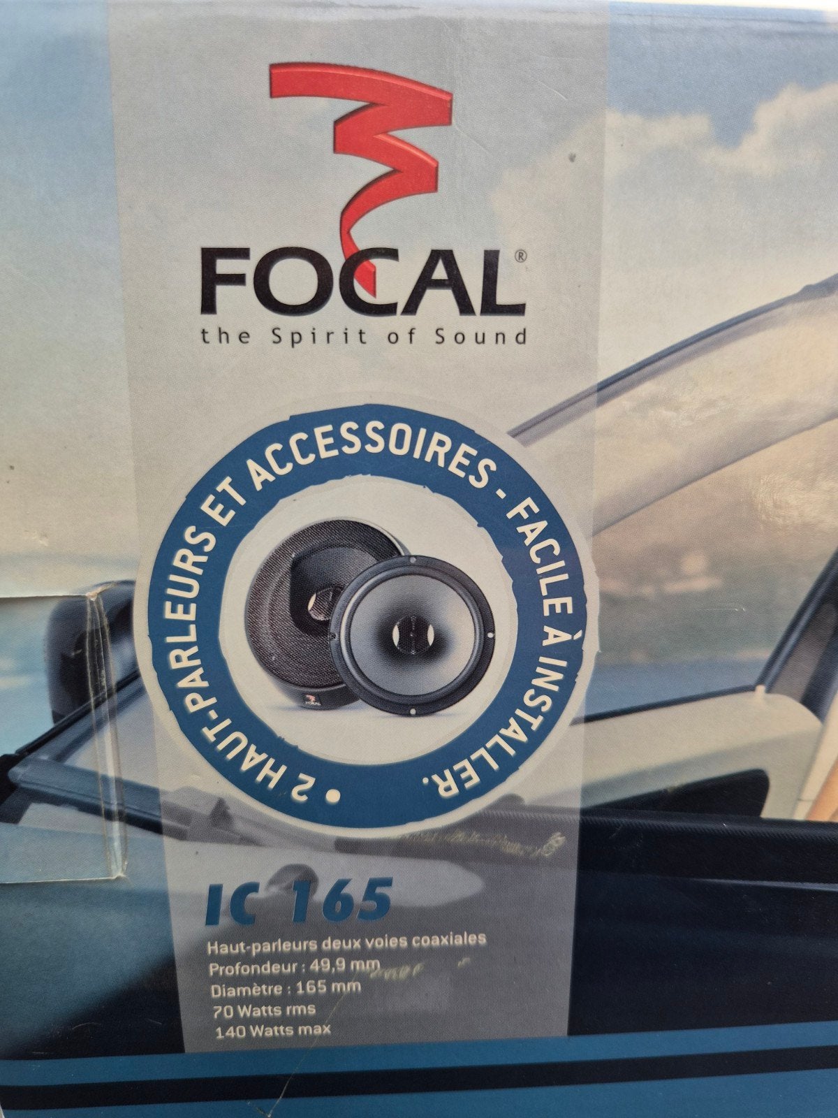 Focal IC 165 Coaxiale Auto Speakers, Ophalen, Nieuw