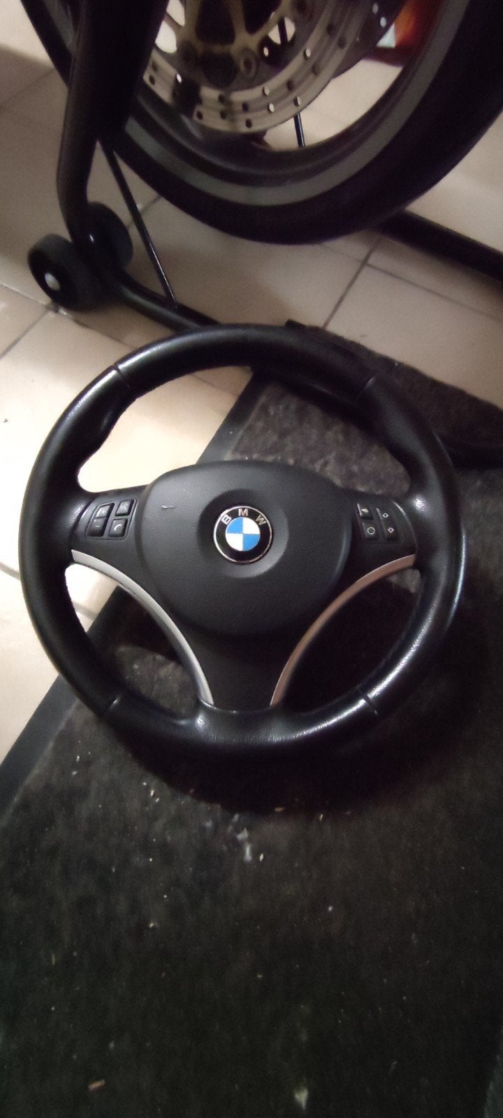 Sport stuurwiel met airbag BMW 3 E90 E91 E92, Auto-onderdelen, Besturing, Ophalen, Gebruikt, BMW