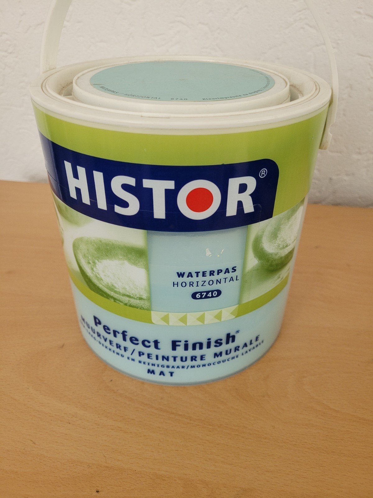 Histor Perfect Finish muurverf mat - Waterpas Horizontaal, Info@histor.nl, Overige kleuren, Nieuw, Ophalen of Verzenden