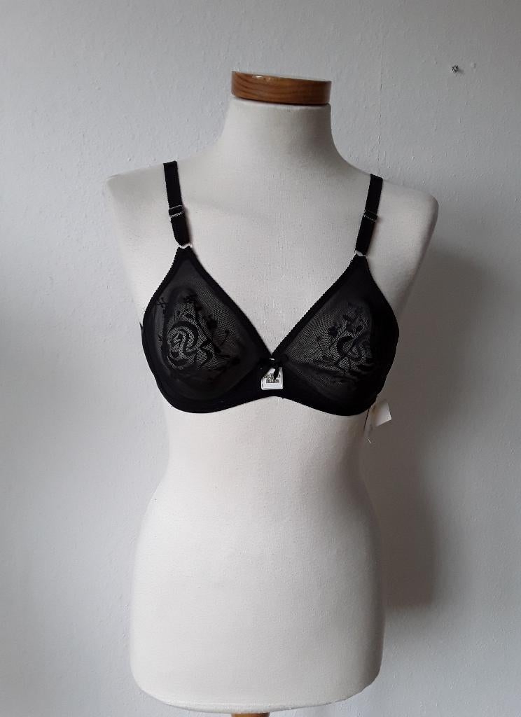 Zwarte BH mt 80 A Felina, nieuw, Kleding | Dames, Felina, Verzenden, Zwart, BH