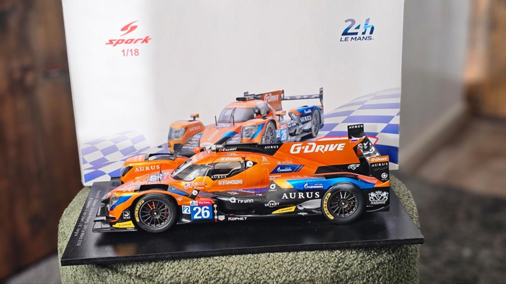 Spark - lmp2 Oreca Gibson G drive - 1:18, Ophalen of Verzenden, Zo goed als nieuw, Auto, Overige merken