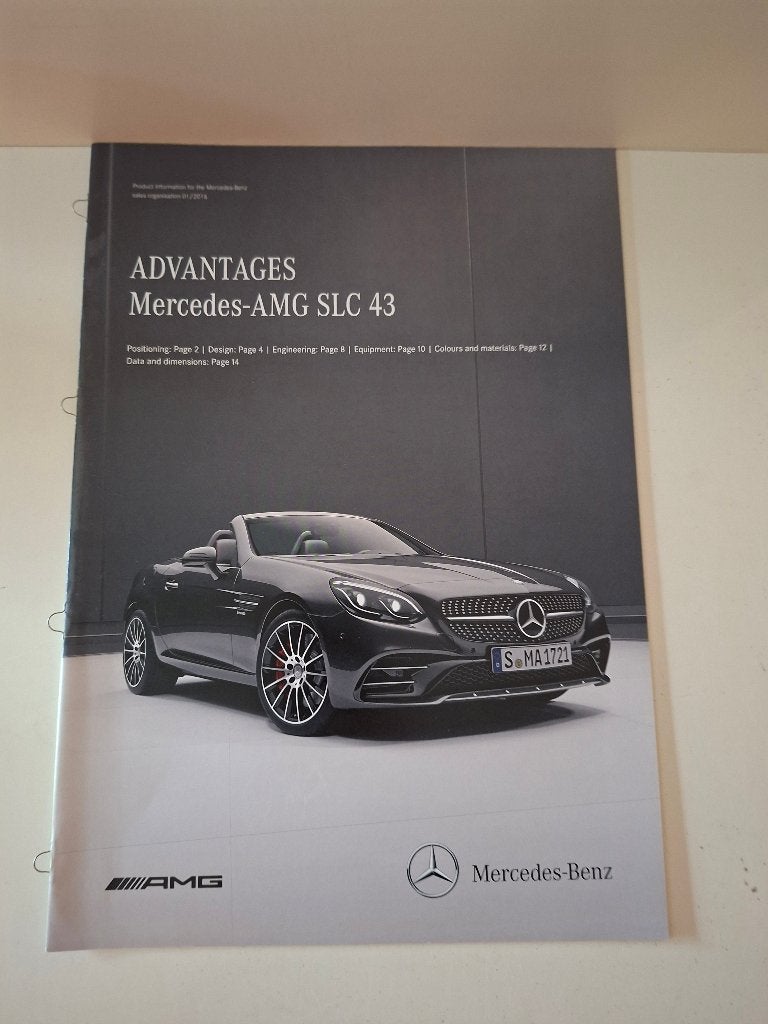 Mercedes AMG SLC 43   -  Advantages, Ophalen of Verzenden, Zo goed als nieuw, Mercedes