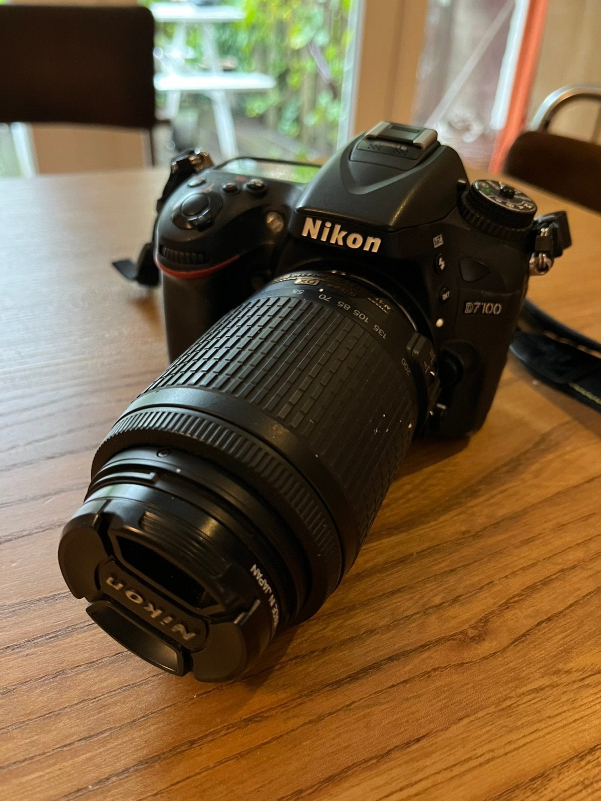 Camera nikon D7100 met 2 lenzen, Gebruikt, Spiegelreflex, Geheugenkaart, Ophalen of Verzenden